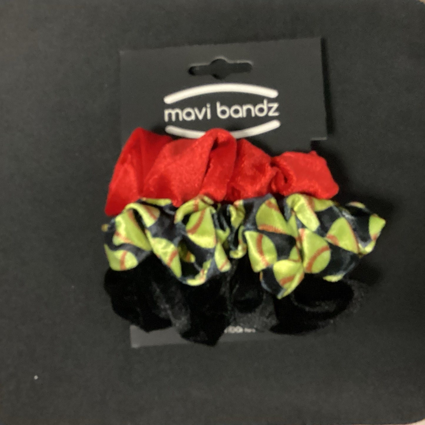 Softball scrunchie