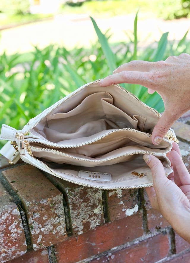 Ariana Crossbody IVORY PATENT